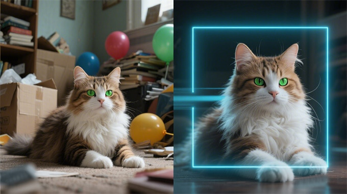 AI-powered background removal