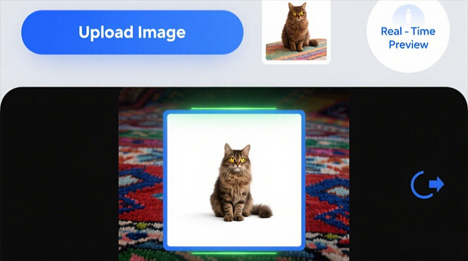real-time preview